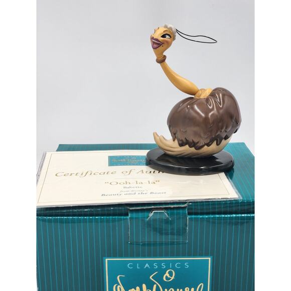 WDCC Babette from Beauty and the Beast Figurine Ooh-la-la Disney Box COA Retired - Picture 10 of 14